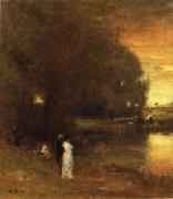 George Inness Over the River Spain oil painting artist